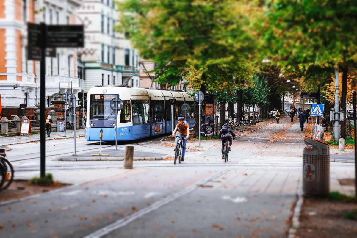 Vienna city street representing your first month settling in abroad